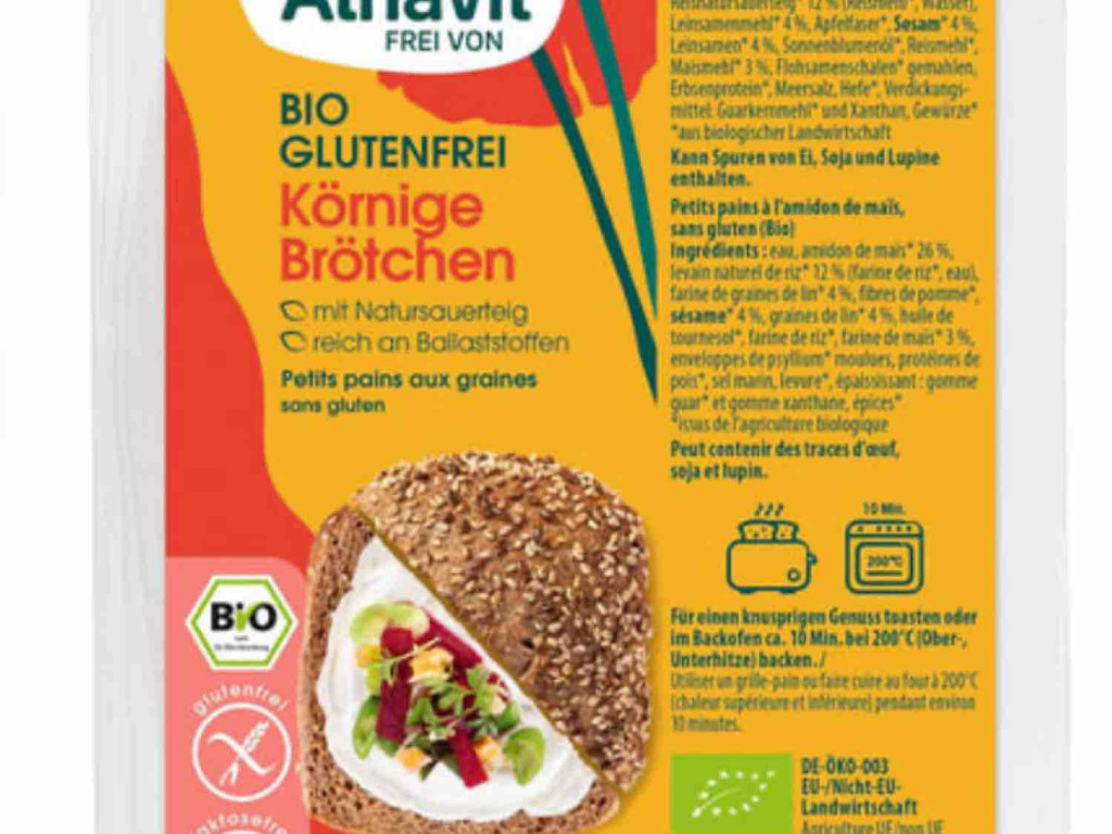 Alnavit BIO körnige Brötchen, glutenfrei von kasere | Hochgeladen von: kasere