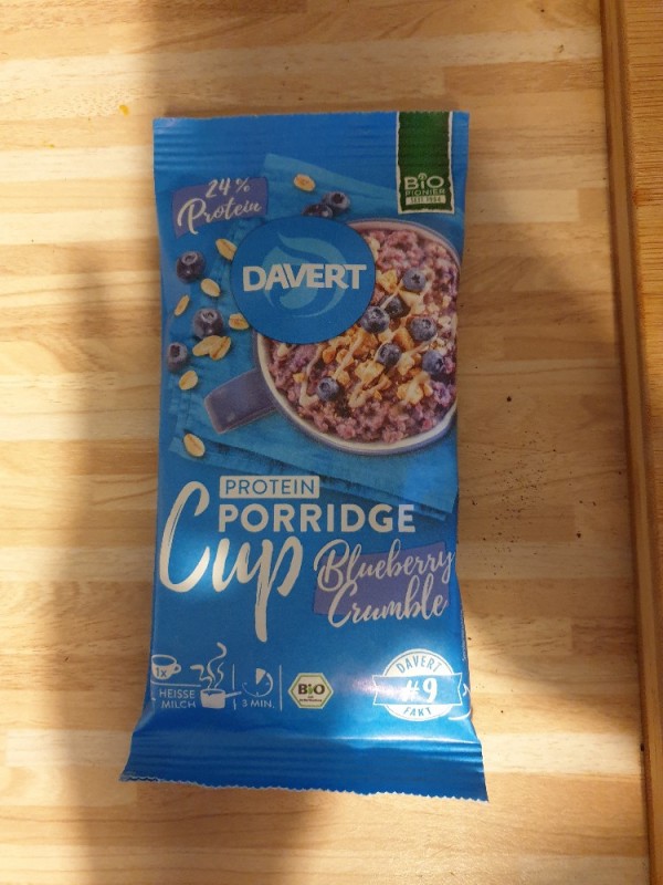 Protein Porridge Cup Blueberry Crumble von doppeltsofresh | Hochgeladen von: doppeltsofresh