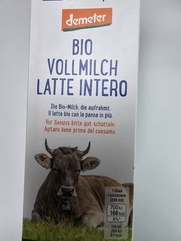 demeter Bio Vollmilch, 3.8% Fett von alangenegger | Hochgeladen von: alangenegger