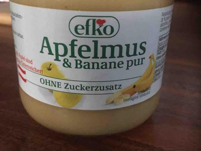 Apfelmus&Banane pur, ohne Zuckerzusatz von Stoffiyolo | Hochgeladen von: Stoffiyolo