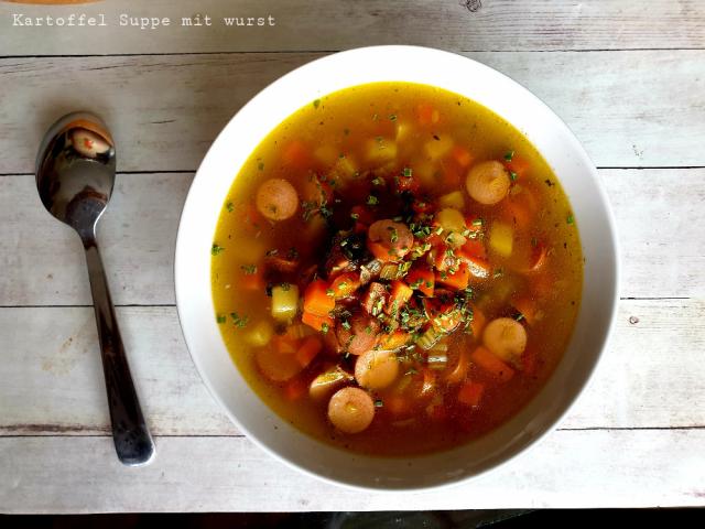 Bohnensuppe, Mit geräucherte Wurst von vanetta | Hochgeladen von: vanetta