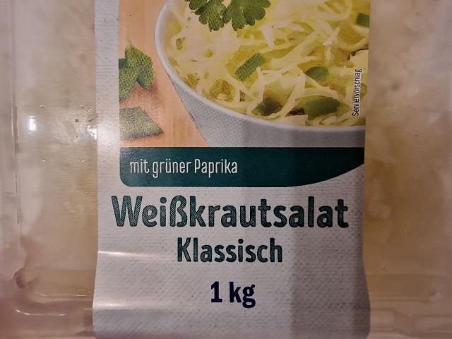 Weißkrautsalat Klassisch, Mit grüner Paprika by BrexxiTT | Uploaded by: BrexxiTT