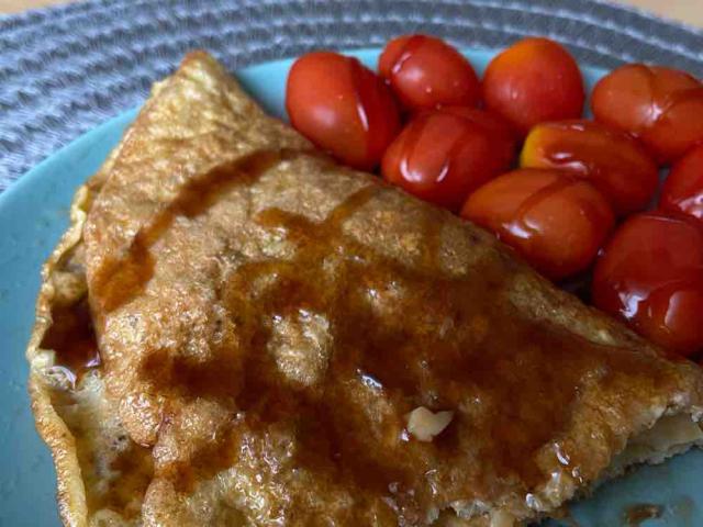 Haferflockenpfannkuchen, mit Sonnenblumenöl von Valeriia2001 | Hochgeladen von: Valeriia2001