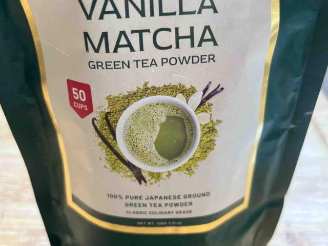 Vanille Matcha, grüner Tee von Olewinti | Hochgeladen von: Olewinti