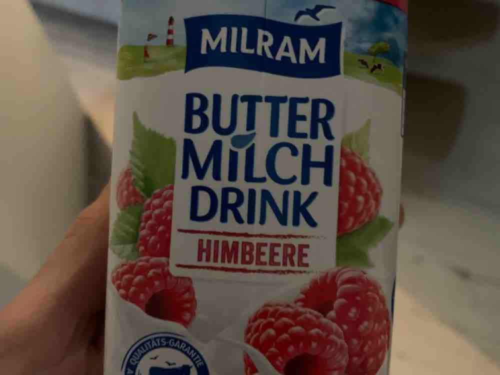 Milram, Buttermilch Drink, Himbeere Kalorien - Neue Produkte - Fddb