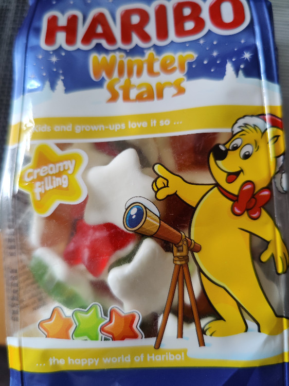 Haribo Winter Stars, mit cremiger Füllung von Nic1 | Hochgeladen von: Nic1