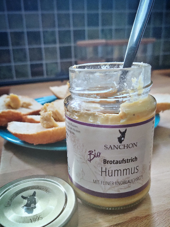 Brotaufstrich Hummus, mit feiner Kmoblauchnote von Nutzerin | Hochgeladen von: Nutzerin