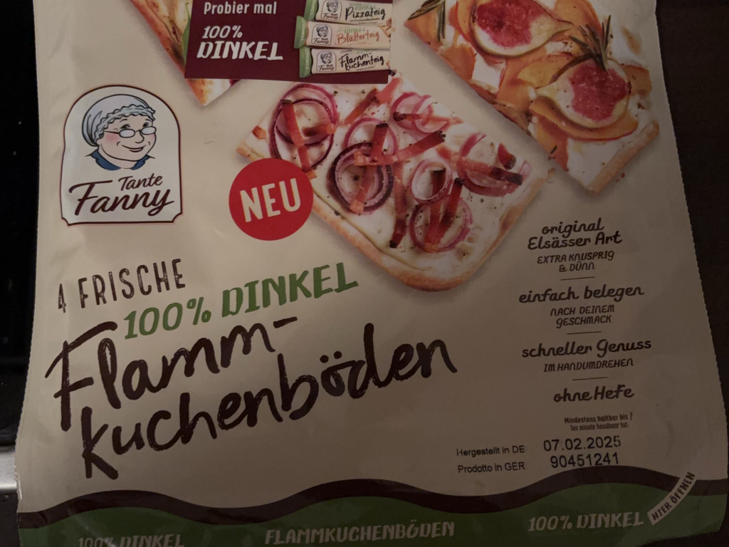 Flammkuchenböden, 100% Dinkel by Hamsti89 | Hochgeladen von: Hamsti89