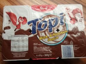 Topi, Milch- & Haselnuss-Dessert von URSI (Aldi) | Hochgeladen von: Rallenta