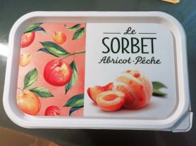 Le Sorbet Apricot und Peche (Aprikose und Pfirsich), Migros, | Hochgeladen von: aoesch