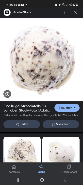 Kugel Straciatella Eis von Carmen Charlotte | Hochgeladen von: Carmen Charlotte