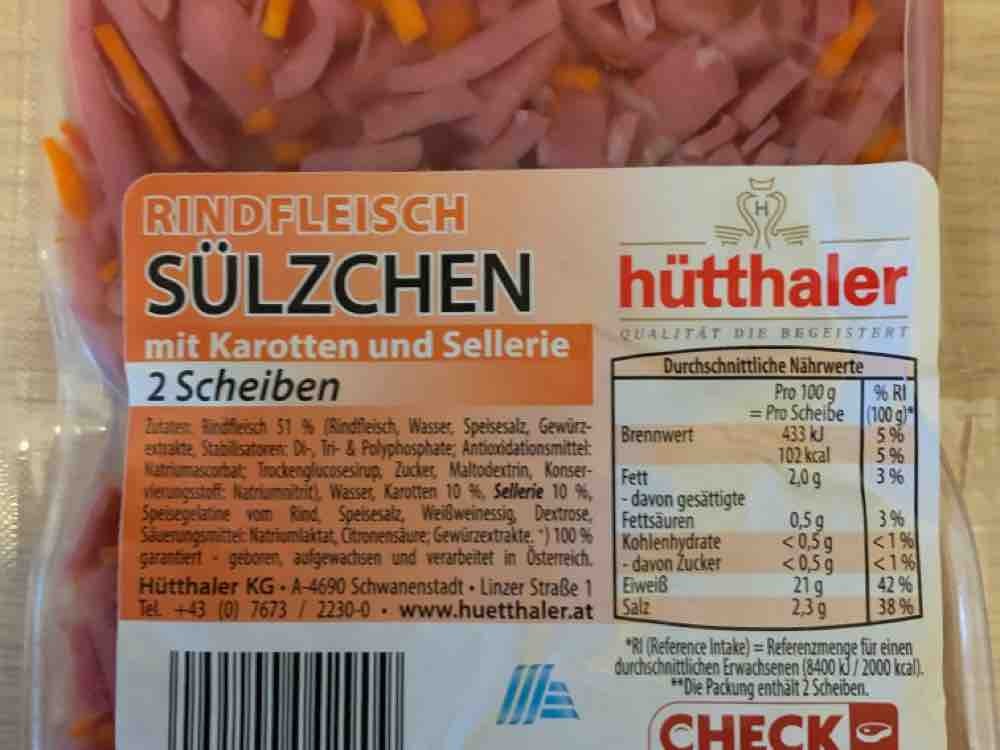 Rindfleisch Sülzchen, mit Karotten und Sellerie von finanzler69 | Hochgeladen von: finanzler69