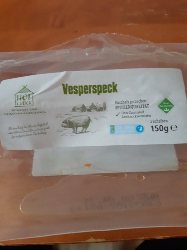 Vesperspeck (Bauchspeck) , herzhaft geräuchert von NH71 | Hochgeladen von: NH71