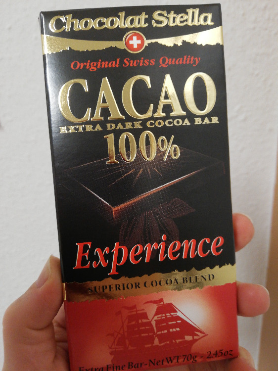 Cacao extra dark cocoa bar 100%, Experience - superior cocoa ble | Hochgeladen von: Schafgesang