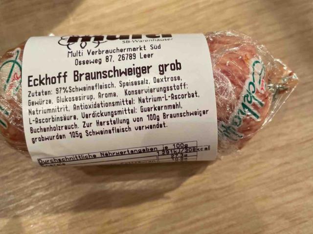 Braunschweiger grob von Lisa25190 | Hochgeladen von: Lisa25190