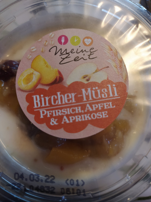 Bircher Müsli, Pfirsich, Apfel, Aprikose von Joelde | Hochgeladen von: Joelde