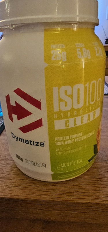 Whey Protein Isolat Iso 100 Dymatize von MassimoD | Hochgeladen von: MassimoD