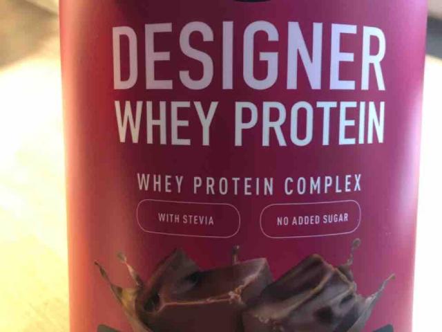 Designer Whey Protein, Chocolate Fudge von hubsala | Hochgeladen von: hubsala