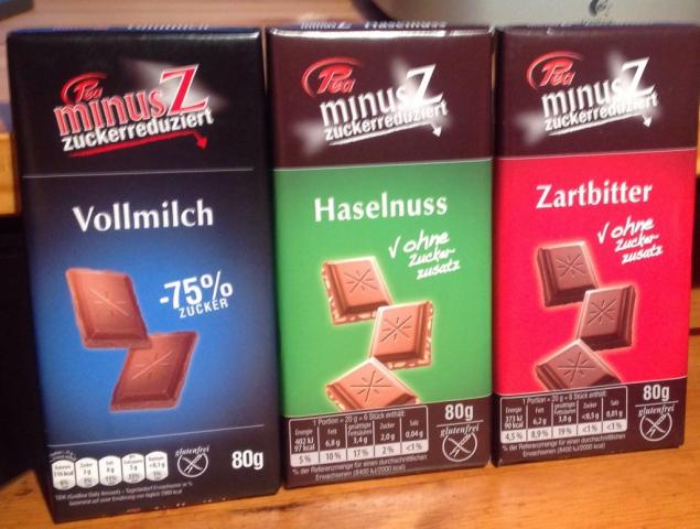 Pea minus Z Schokolade zuckerreduziert, Zartbitter | Hochgeladen von: eve.june