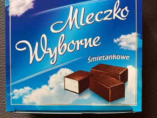 Mleczko Wyborne ?mietankowe, Schaumzuckerwarenkonfekt mit Sahneg | Hochgeladen von: Melstei