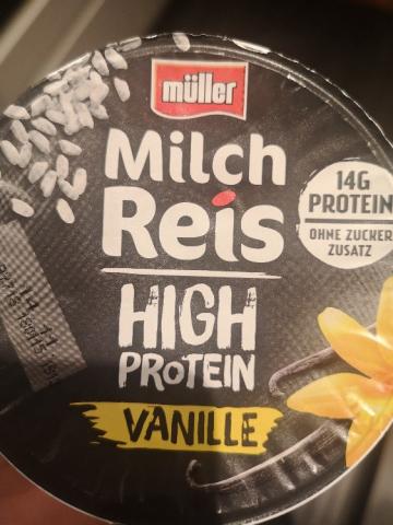 Müller Milch Reis High Protein Vanille von janask1991 | Hochgeladen von: janask1991