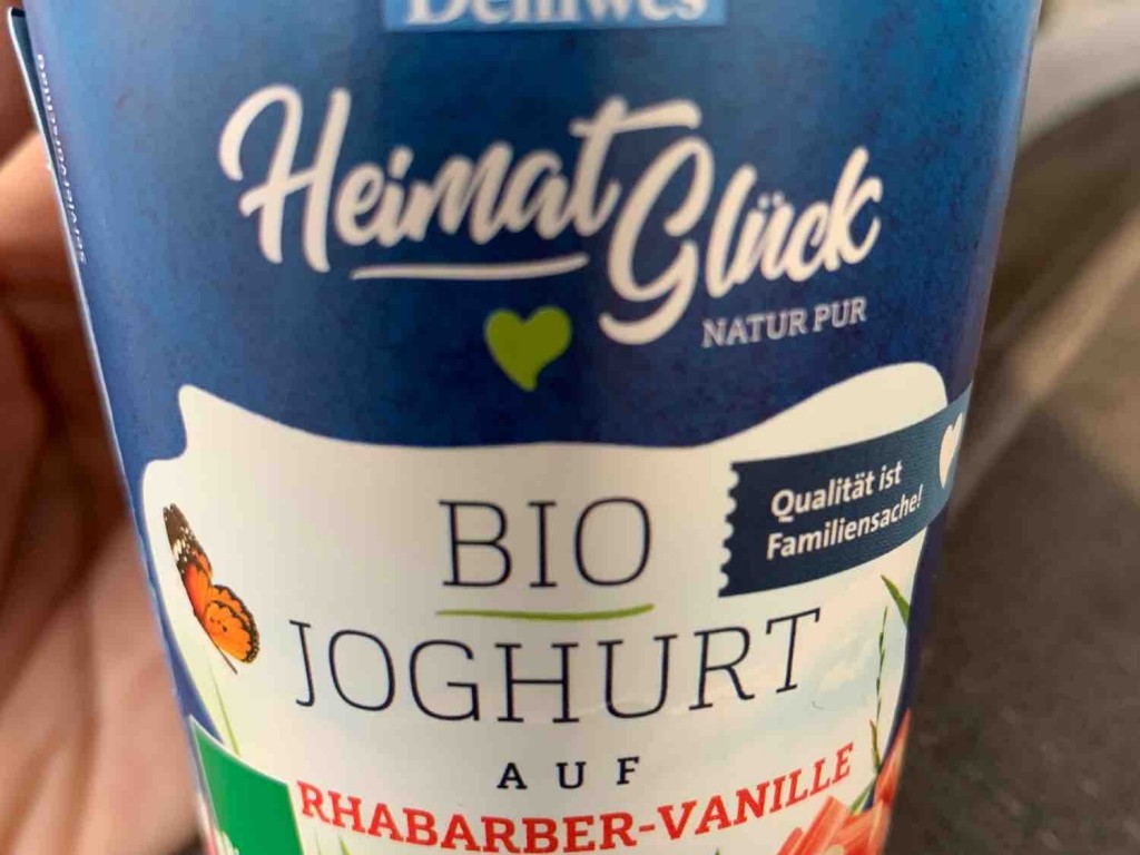 Bio Joghurt, Rhabarber-Vanille von Bwutz | Hochgeladen von: Bwutz