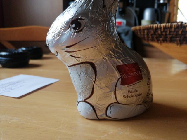 Osterhase weiße Schokolade von Kathy r | Hochgeladen von: Kathy r