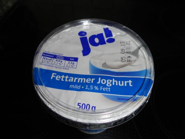 Fettarmer Joghurt mild 1,5%, natur | Hochgeladen von: reg.