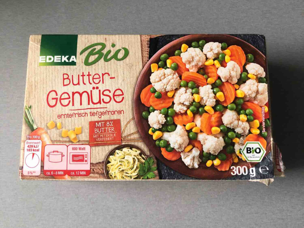 Edeka Bio, Bio Buttergemüse Kalorien - Neue Produkte - Fddb