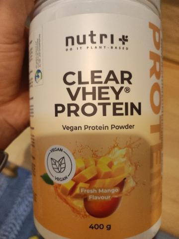 Clear Vhey Protein, Fresh Mango Flavour von p.ia | Hochgeladen von: p.ia