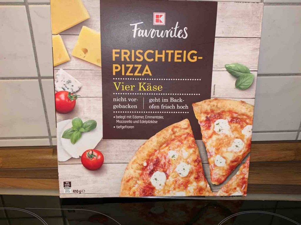 K-Classic, Frischteig Pizza Vier Käse, verzehrfertig Kalorien - Pizza ...