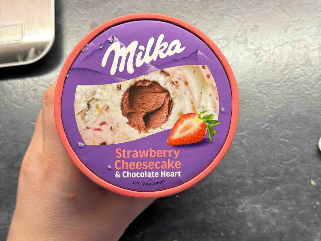 Milka Eis, Strawberry Cheesecakr choclate von kleinxo | Hochgeladen von: kleinxo