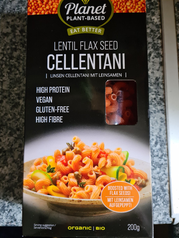 Lentil Flax Seed Cellentani von Soruke | Hochgeladen von: Soruke