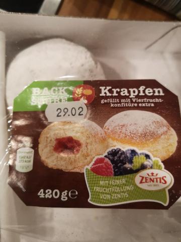 Krapfen, Mit feiner Fruchtfüllung von Zentis von freddy280981 | Hochgeladen von: freddy280981