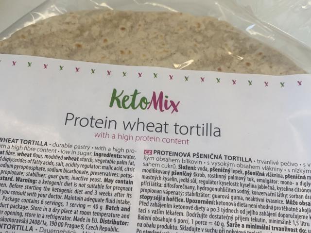 KetoMix Protein Weizen Tortilla, hoher Proteingehalt von Brightl | Hochgeladen von: Brightly