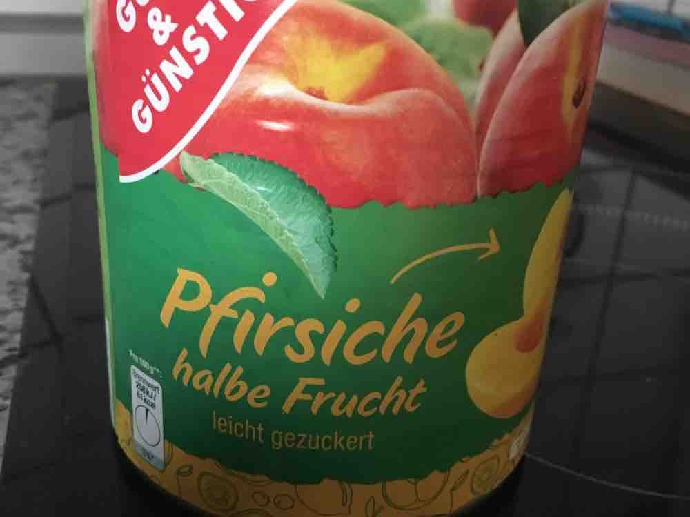 Pfirsiche halbe Frucht , leicht gezuckert  von Finda | Hochgeladen von: Finda