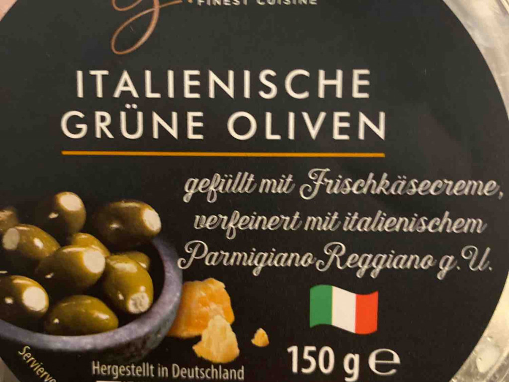 Grüne Oliven gefüllt mit Frischkäsecreme von Rebosam | Hochgeladen von: Rebosam