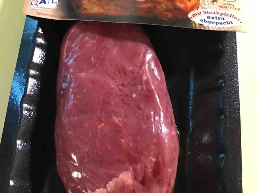Rinder-Hüftsteak - Rindfleisch aus Uruguay, von Willms (Aldi) vo | Hochgeladen von: FXRDUCK