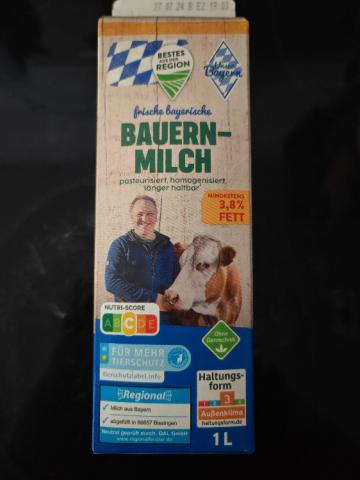 frische bayerische Bauernmilch, mind. 3,8% Fett von Agi_87 | Hochgeladen von: Agi_87