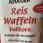 Reis Waffeln, Vollkorn von howbe | Hochgeladen von: howbe