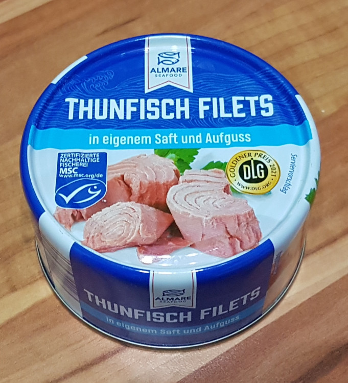Thunfisch Filets, in eigenem Saft und Aufguss von Basil | Hochgeladen von: Basil