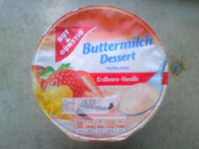 Buttermilch Dessert Erdbeere-Vanille, Erdbeere-Vanille | Hochgeladen von: sil1981