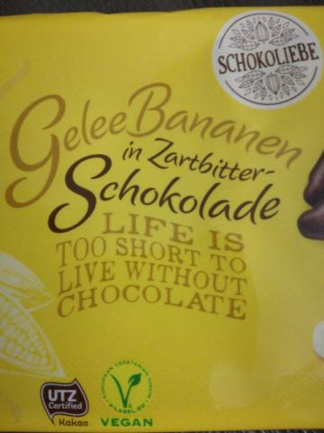 Gelee Bananen, in Zartbitter-Schokolade | Hochgeladen von: haraldhi