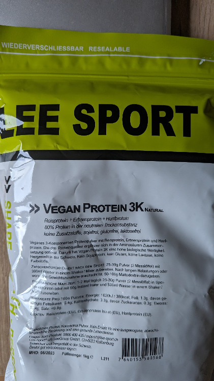Vegan Protein 3K, Pulver von peter k | Hochgeladen von: peter k