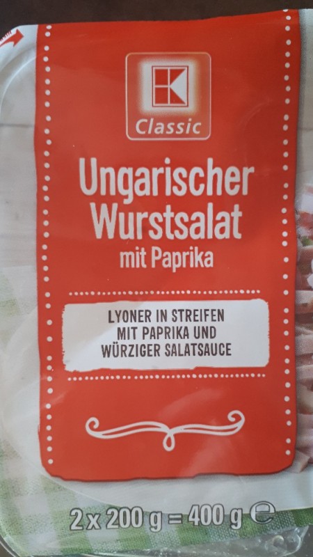 Ungarischer Wurstsalat, mit Paprika von Ostseekind | Hochgeladen von: Ostseekind