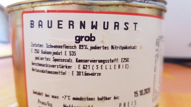 Bauernwurst, grob von illegalersnack924 | Uploaded by: illegalersnack924