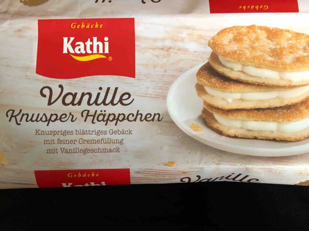 Kathi Knusper Häppchen Vanille , Blättriges Gebäck mit 30% Creme | Hochgeladen von: Hildchen50