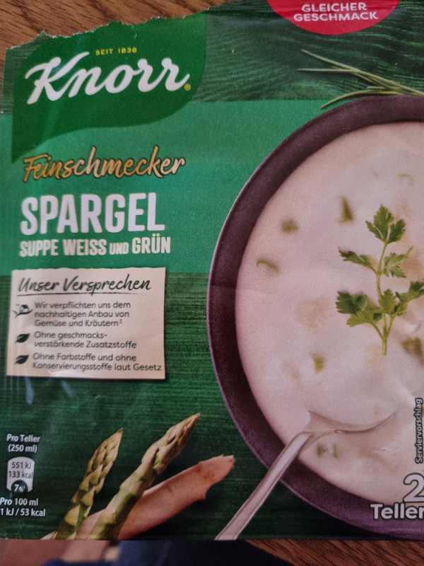 Feinschmecker SPARGEL SUPPE WEISS und GRÜN, zubereitet von denni | Hochgeladen von: dennissueren218