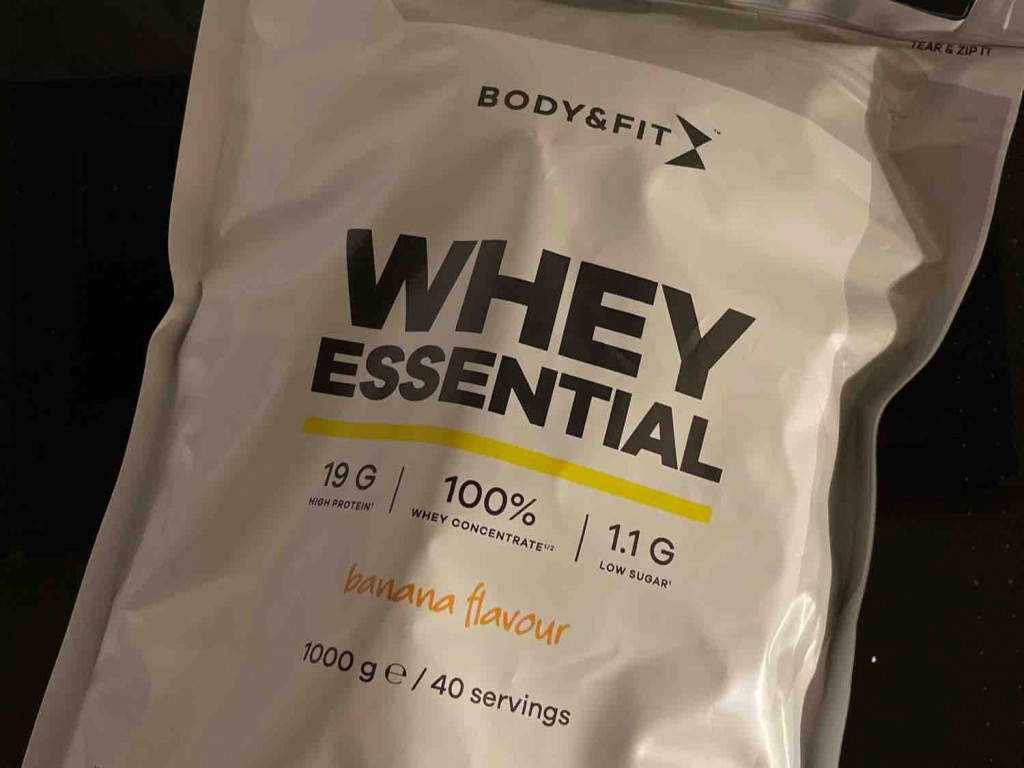 Whey Essential (Banana Flavour), mit Milch (1.5%) von sc74 | Hochgeladen von: sc74