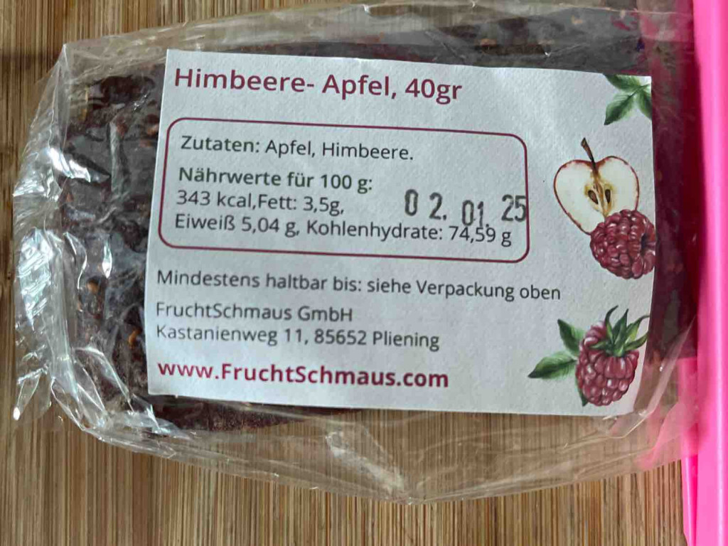 Fruchtschmaus Pastila, Himbeee-Apfel von annahobi | Hochgeladen von: annahobi